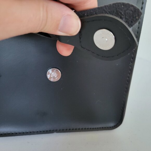 Unbranded Women's Black Pleather Rectangular Satchel Crossbody Purse Handbag - Picture 5 of 7